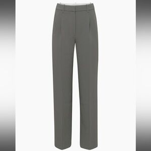 Aritzia Effortless Pants in Coal Gray